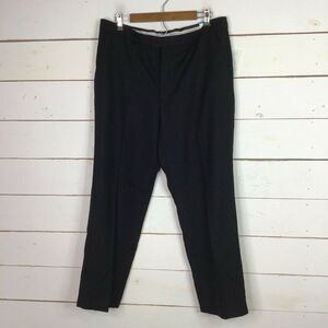 New Perry Ellis Dress Pants Travel Luxe Non Iron Classic Shark Black Men's 36X30